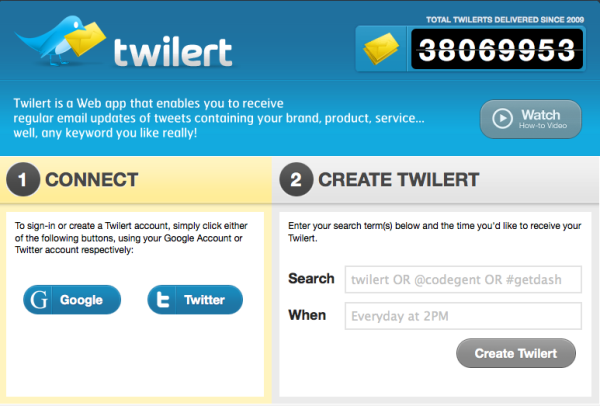 Twitlert