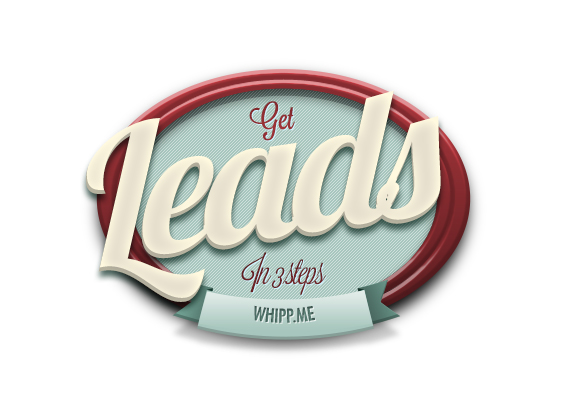 convert visitors to leads, get leads, whipp.me